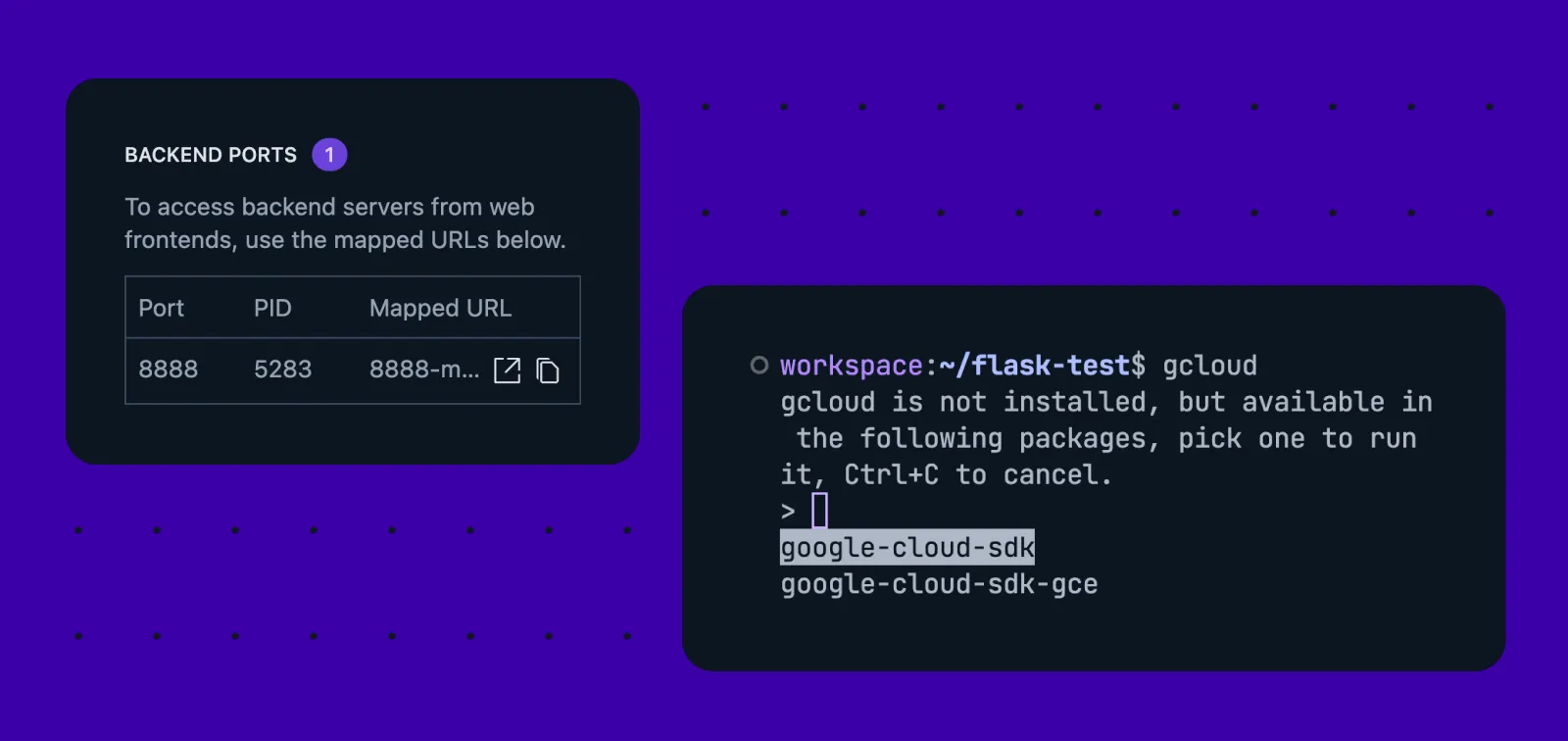 Autodetect Ports and Terminal Commands